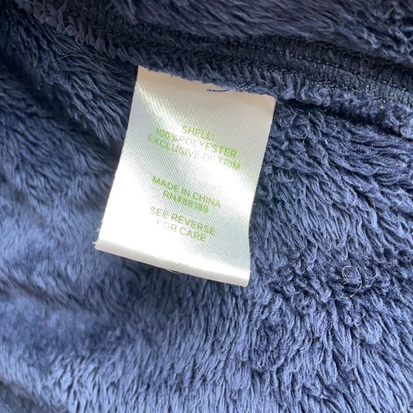 EUC Lilly Pulitzer Navy Fleece Jacket, S - Picture 7 of 7